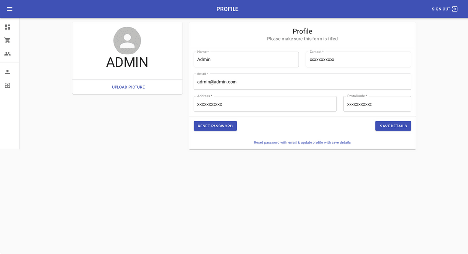 Profile Page Profile Page